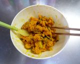 濃厚かぼちゃのごまごまサラダ♪作り方3写真