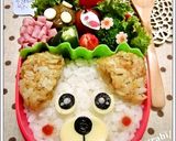 ✿簡単キャラ弁可愛いワンちゃん✿作り方6写真