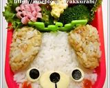 ✿簡単キャラ弁可愛いワンちゃん✿作り方8写真
