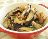 レンジで簡単！茄子のコチュマヨひき肉和え作り方6写真