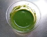 黒糖かん入り白玉だんごの抹茶練乳がけ作り方3写真