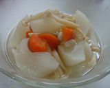 超簡単ジューシー鶏ハムからの野菜スープ煮作り方11写真