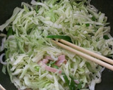 簡単一品＊キャベツとハムのマヨカレー炒め作り方4写真