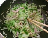簡単一品＊キャベツとハムのマヨカレー炒め作り方5写真