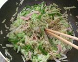 簡単一品＊キャベツとハムのマヨカレー炒め作り方6写真