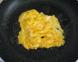 高菜漬けと卵とトマトの炒めもの作り方3写真