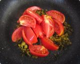 高菜漬けと卵とトマトの炒めもの作り方4写真