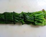 すきやきふりかけで!簡単ほうれん草和え作り方1写真