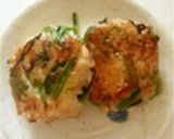 残りご飯をリメイク！大人気な甘辛お焼き作り方25写真