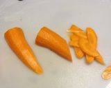 葉つき人参まるごとキンピラ作り方4写真