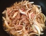 彼氏めし☆豚肉のニラ玉とじ。作り方5写真