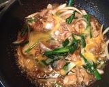 彼氏めし☆豚肉のニラ玉とじ。作り方7写真
