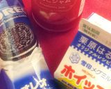 クリスマス☆簡単アイス☆卵･牛乳なし♪作り方1写真