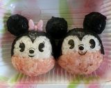 ミッキー ミニー おにぎり キャラ弁作り方7写真