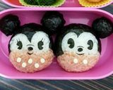 ミッキー ミニー おにぎり キャラ弁作り方8写真