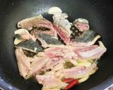 アジとナスの炒めもの作り方5写真