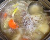 キムチチゲ風肉じゃが♪作り方4写真