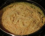*かぼちゃのクリームパスタ*作り方4写真