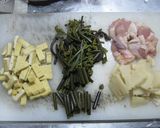 筍わらびひじきご飯作り方2写真