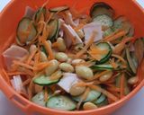 大豆の煮豆✿マヨネーズサラダ作り方1写真