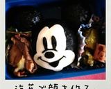 簡単‼ミッキーマウス☆キャラ弁☆作り方4写真
