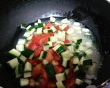 がっつり　ポークステーキ夏野菜添え作り方4写真
