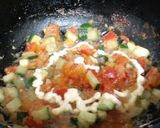 がっつり　ポークステーキ夏野菜添え作り方5写真