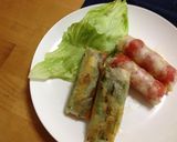アスパラだけ✿春巻き作り方7写真
