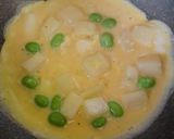 お弁当♪じゃが芋と枝豆のオムレツ作り方4写真