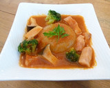 簡単★丸ごと新玉ねぎのトマトソース煮作り方5写真