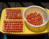 ドライトマト★ミニトマトを天日で日光浴作り方7写真