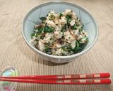 三つ葉とちりめん山椒の混ぜご飯✿作り方2写真