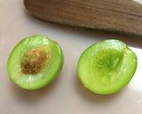 青梅のカリカリ甘梅漬け作り方4写真