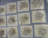 簡単♪ワンタンの皮でしらすチーズ焼き作り方2写真