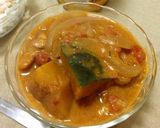 鶏肉と南瓜と玉ねぎのココナッツトマト煮作り方5写真