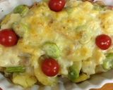 新じゃがとそら豆と新玉ねぎのチーズ焼き作り方4写真