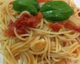 トマトのシンプルパスタ作り方4写真