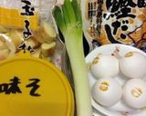 落とし卵の味噌汁…其の2作り方1写真