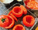 トマトの肉詰め🍅疲労回復・シミシワ予防に作り方1写真