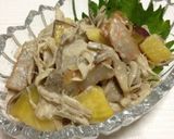 煮物じゃないよ♪舞茸とさつま芋のサラダ作り方10写真