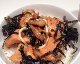鶏の照り焼き丼作り方5写真