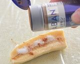 モチもち ! ライスペーパーで焼きバナナ作り方2写真