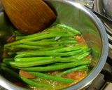トルコ料理　さやいんげんのオイル煮作り方3写真