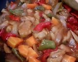 野菜たっぷり酢鶏(＾ω＾)作り方7写真