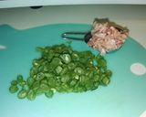 パパッと簡単お弁当!隠元と豚のオムレツ♬作り方1写真