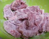 茄子とピーマンの甘辛豚丼♬作り方4写真