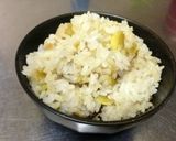 薩摩芋の炊き込みご飯 簡単レシピ作り方4写真