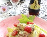 チキンとセロリのカレーヨーグルトサラダ♪作り方8写真