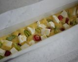 そら豆トマトクリームチーズケーク・サレ作り方5写真