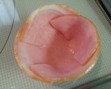 ハムカップのチーズ焼き☆作り方1写真